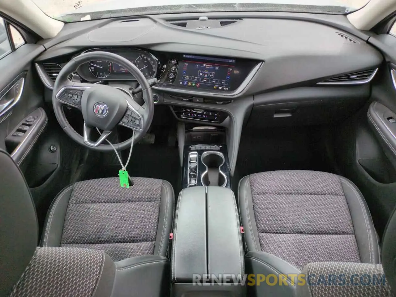 8 Фотография поврежденного автомобиля LRBAZLR42MD098303 BUICK ENVISION 2021