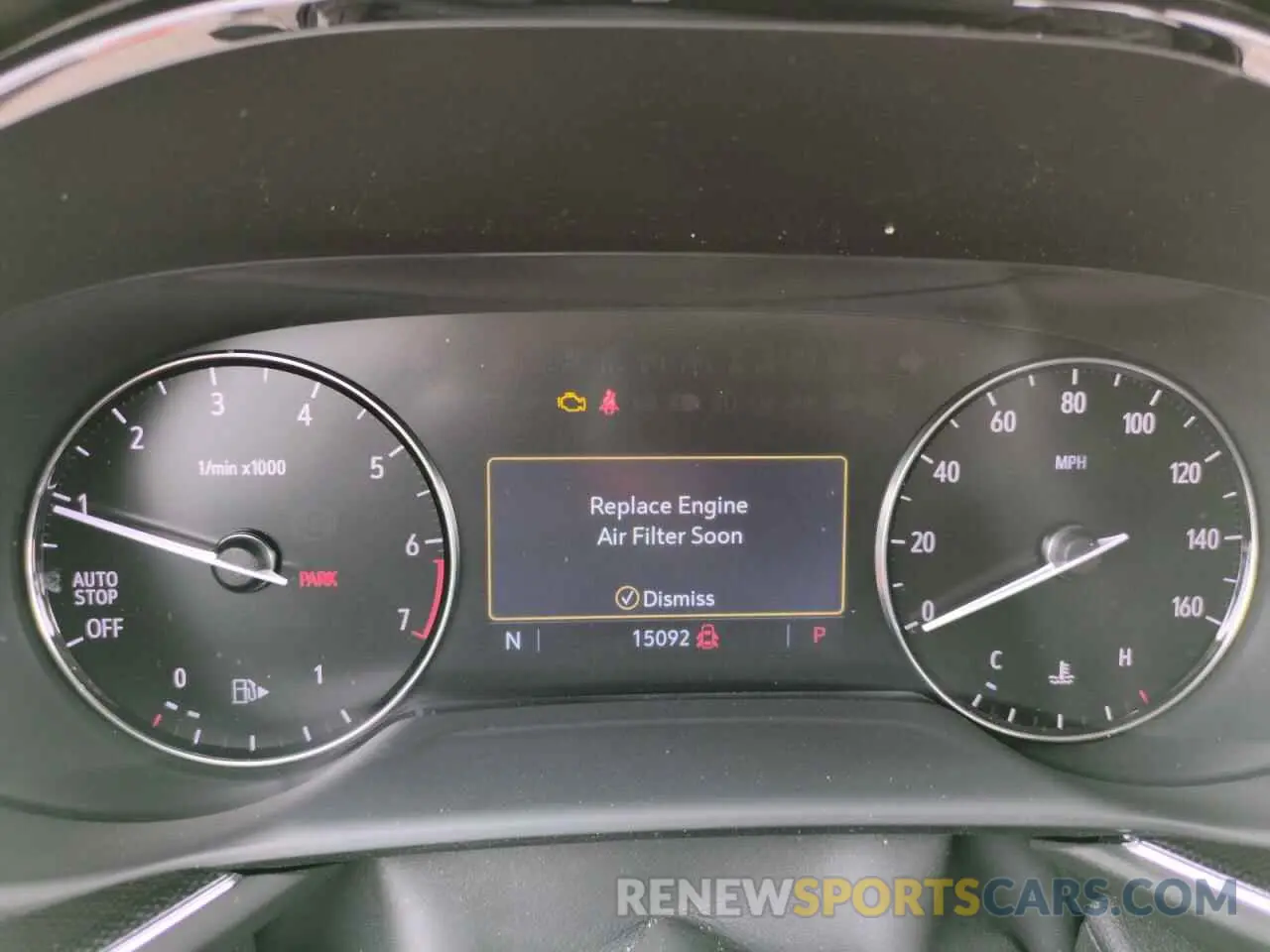9 Фотография поврежденного автомобиля LRBAZLR42MD098303 BUICK ENVISION 2021