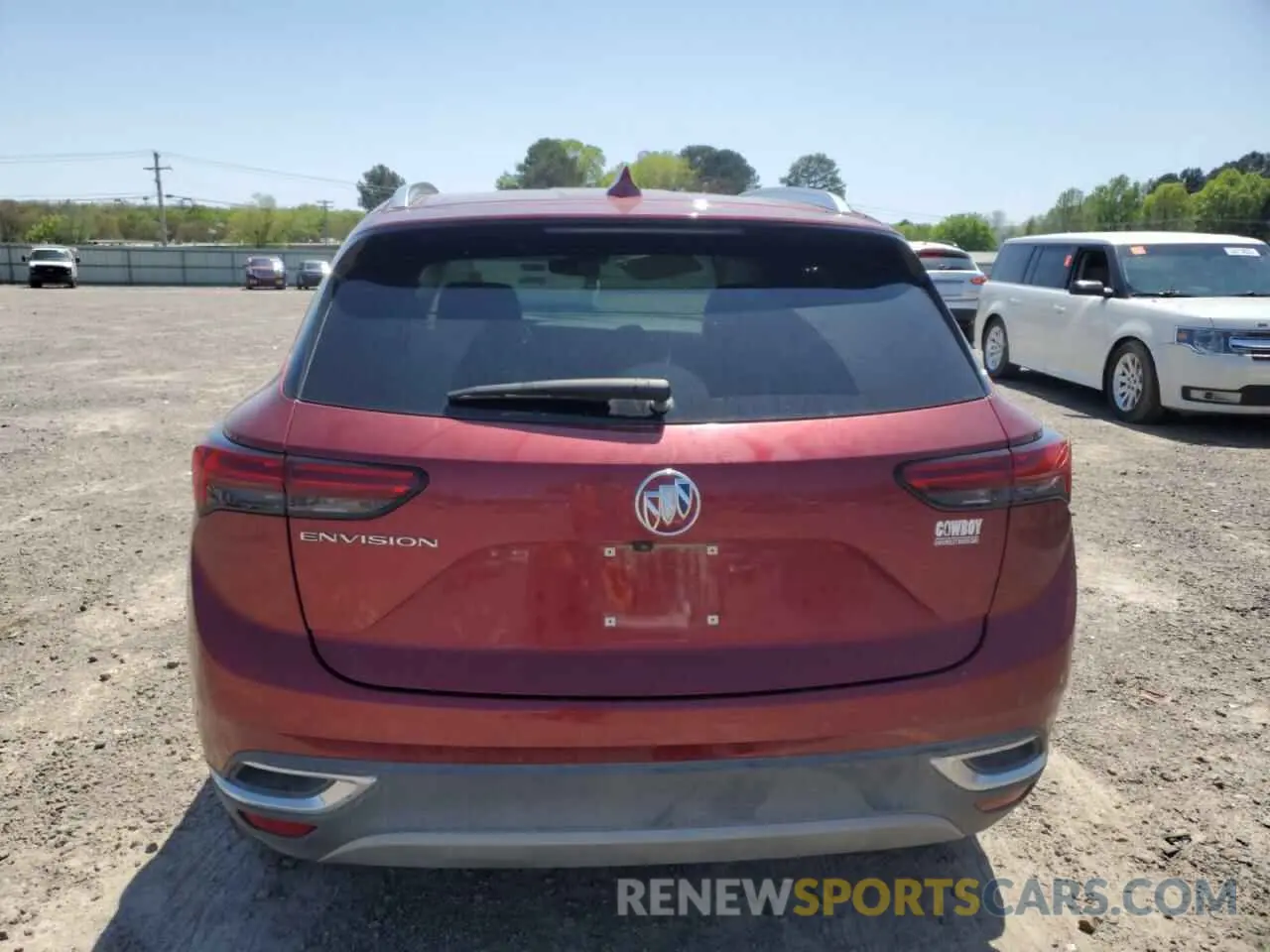 6 Photograph of a damaged car LRBAZLR44MD163572 BUICK ENVISION 2021