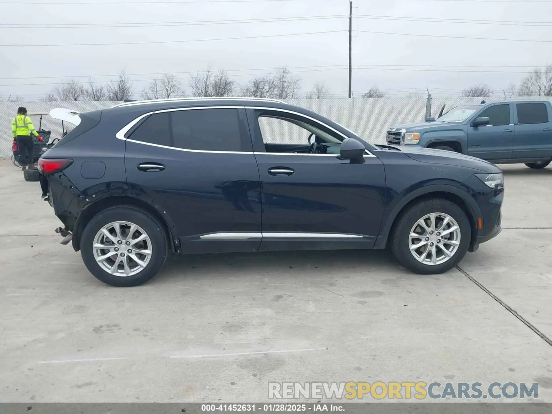 13 Фотография поврежденного автомобиля LRBAZLR46MD088003 BUICK ENVISION 2021