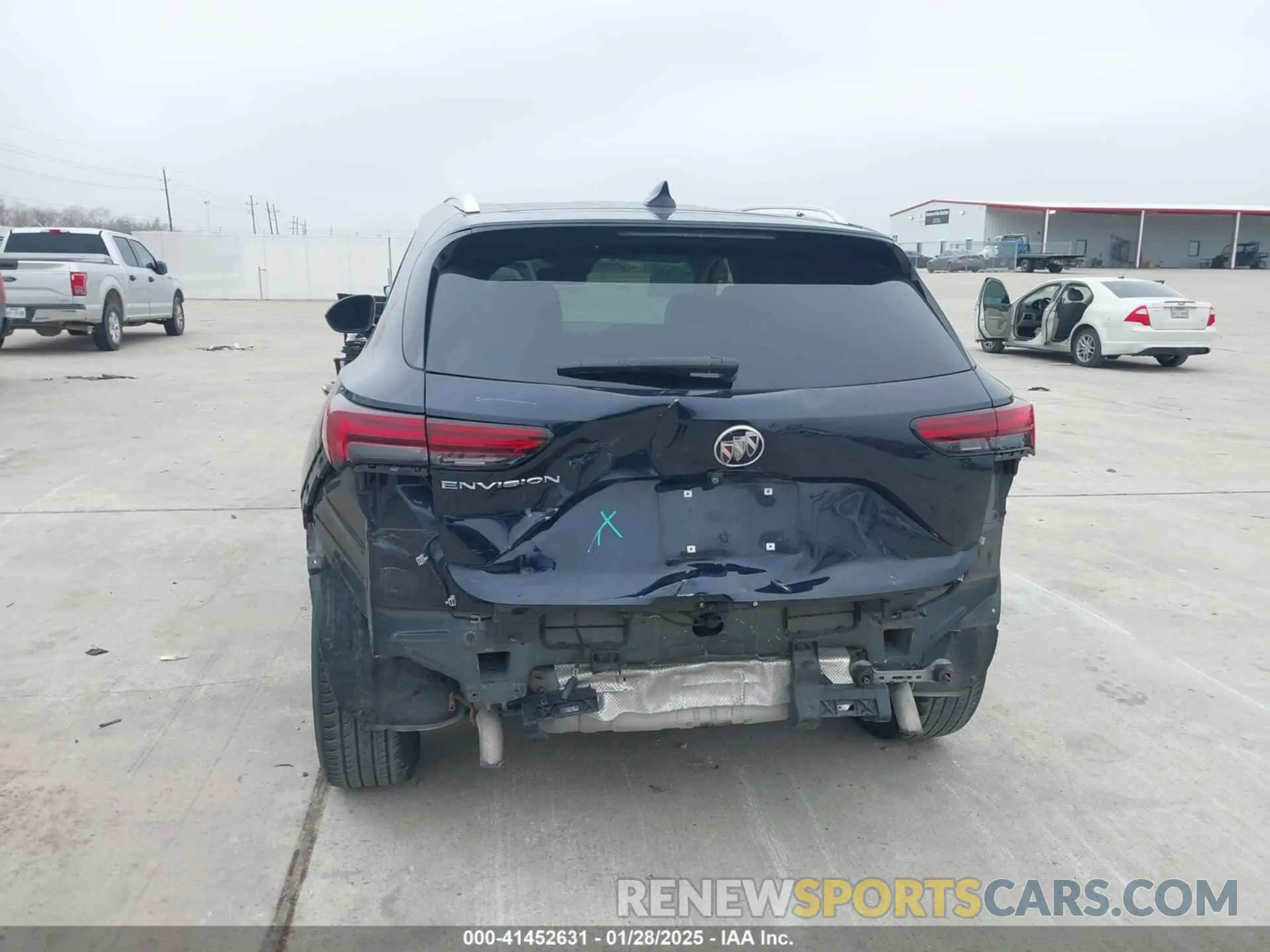 6 Фотография поврежденного автомобиля LRBAZLR46MD088003 BUICK ENVISION 2021