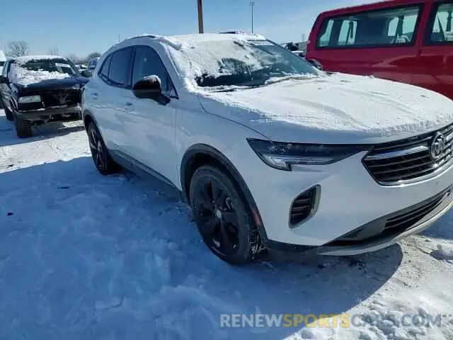 11 Фотография поврежденного автомобиля LRBFZMR40MD064713 BUICK ENVISION 2021