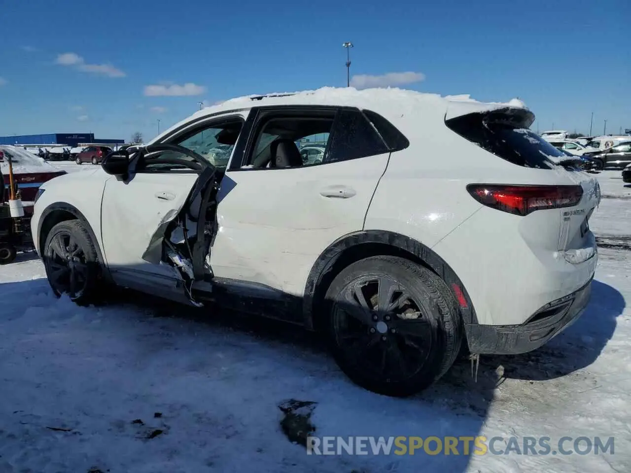 2 Фотография поврежденного автомобиля LRBFZMR40MD064713 BUICK ENVISION 2021