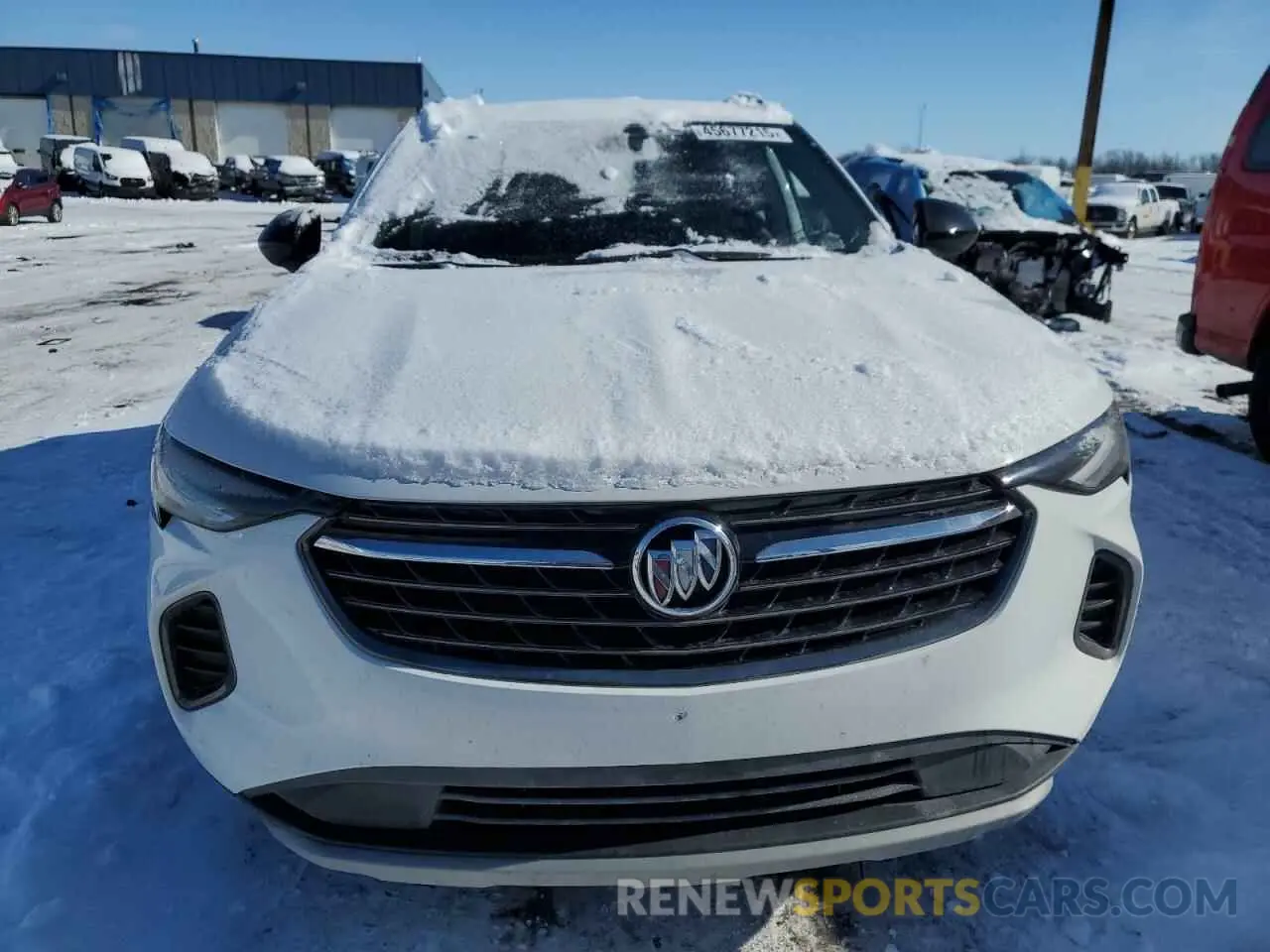 5 Фотография поврежденного автомобиля LRBFZMR40MD064713 BUICK ENVISION 2021