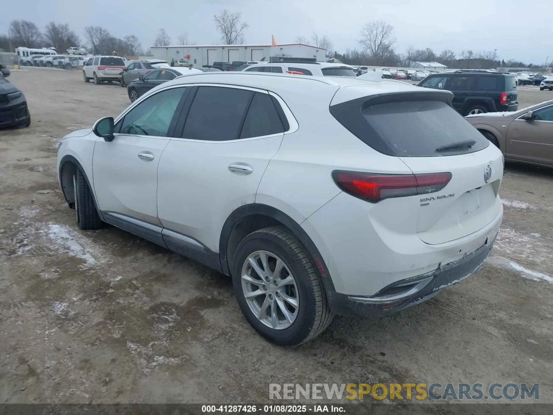 3 Фотография поврежденного автомобиля LRBFZMR44MD111841 BUICK ENVISION 2021