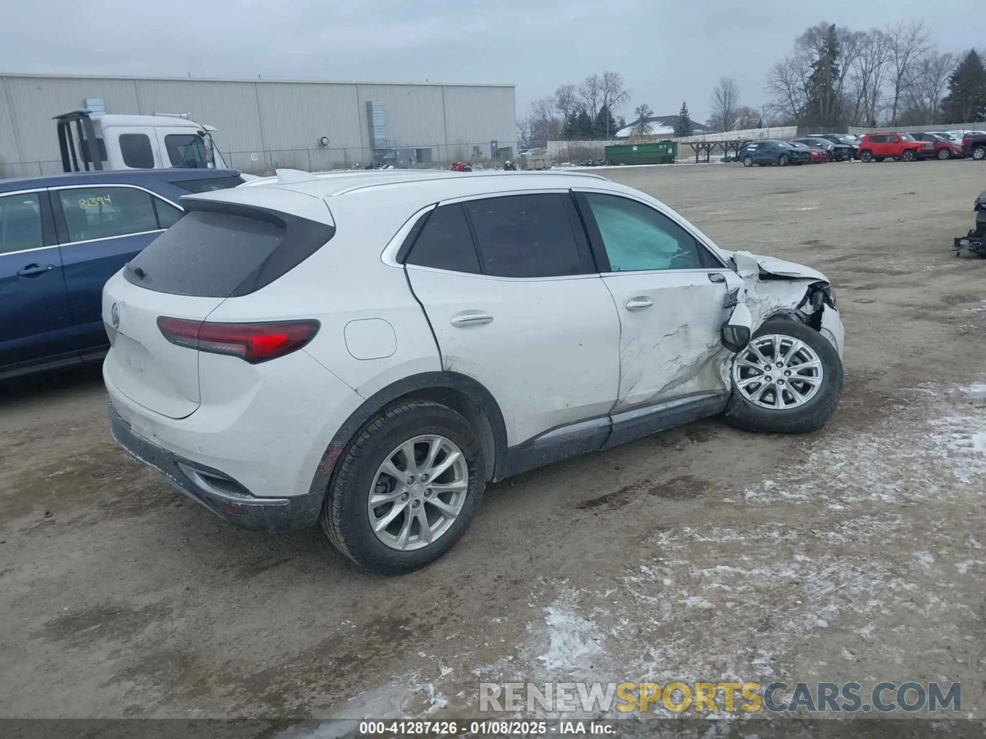 4 Фотография поврежденного автомобиля LRBFZMR44MD111841 BUICK ENVISION 2021