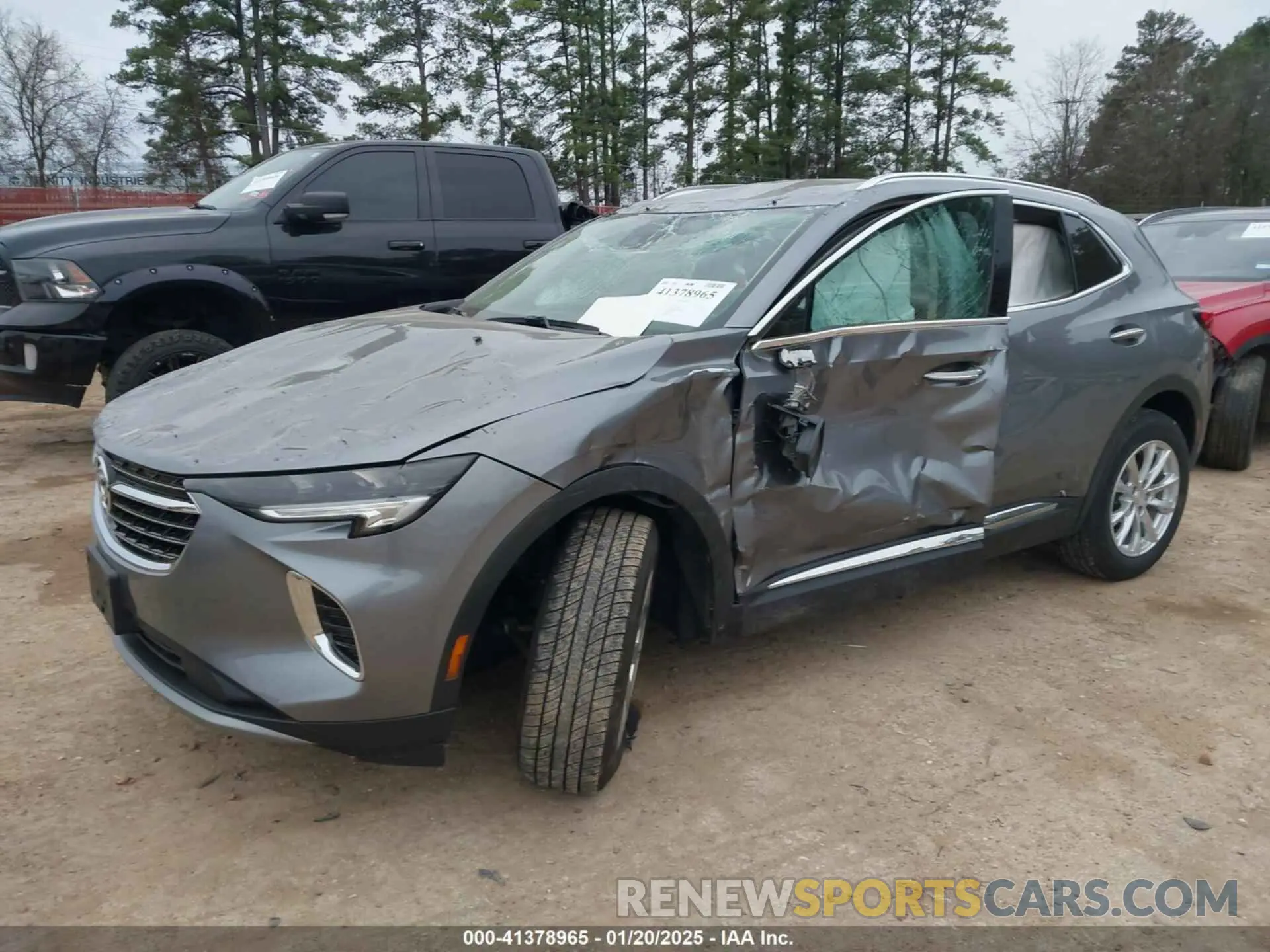2 Photograph of a damaged car LRBFZMR45MD164984 BUICK ENVISION 2021