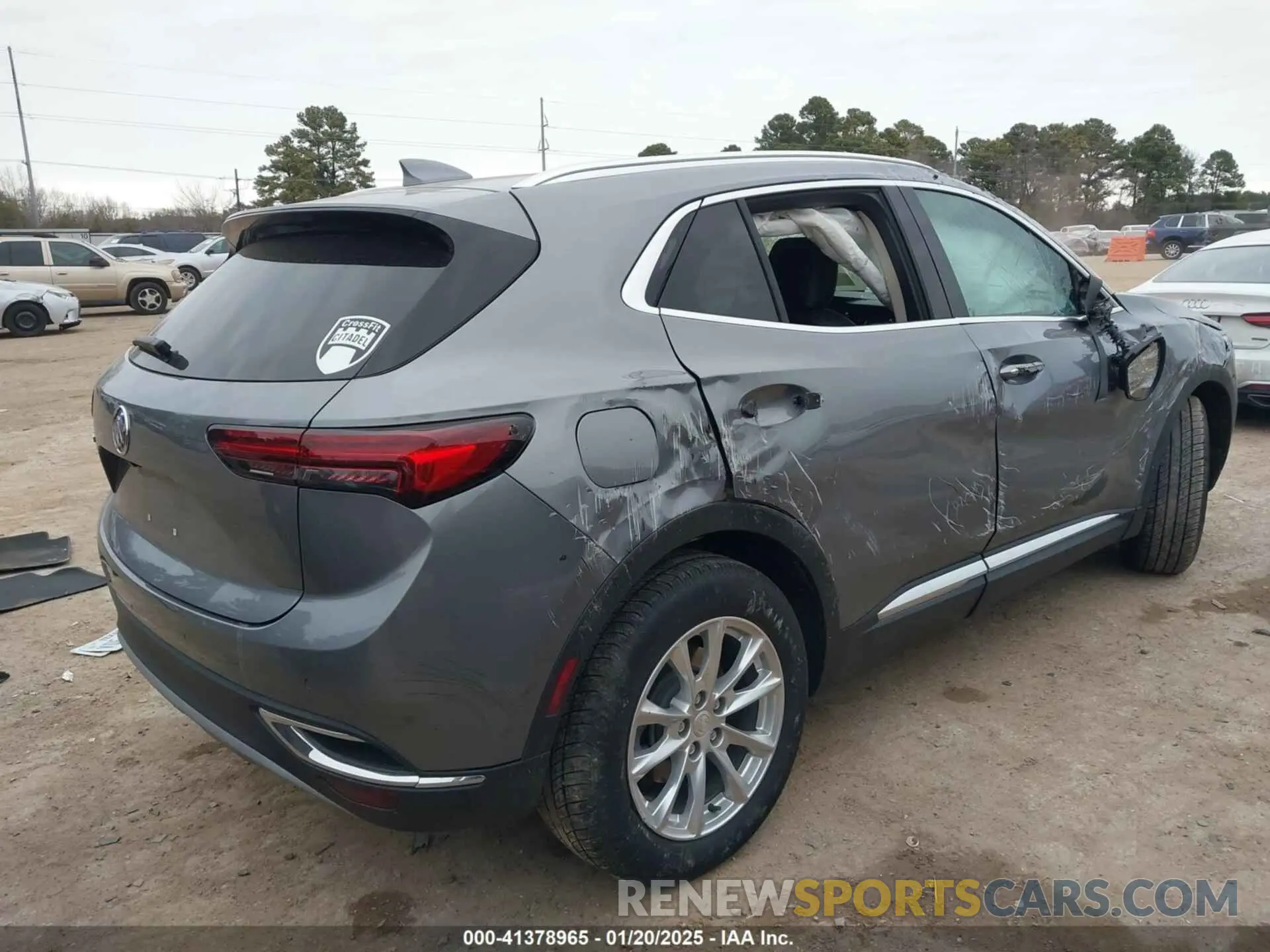 4 Photograph of a damaged car LRBFZMR45MD164984 BUICK ENVISION 2021