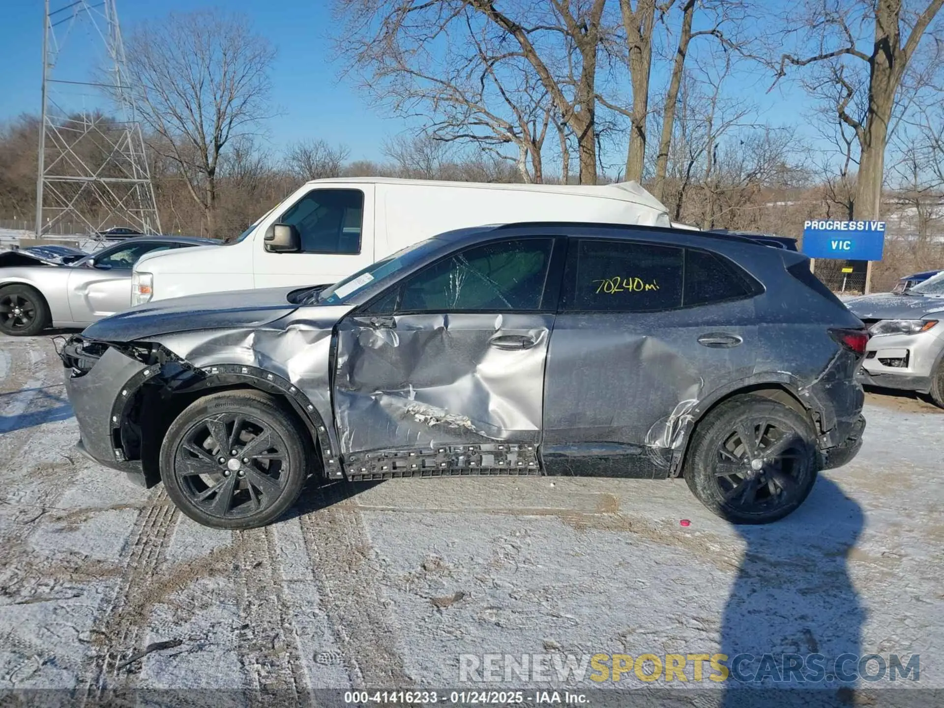 14 Photograph of a damaged car LRBFZMR45MD198701 BUICK ENVISION 2021