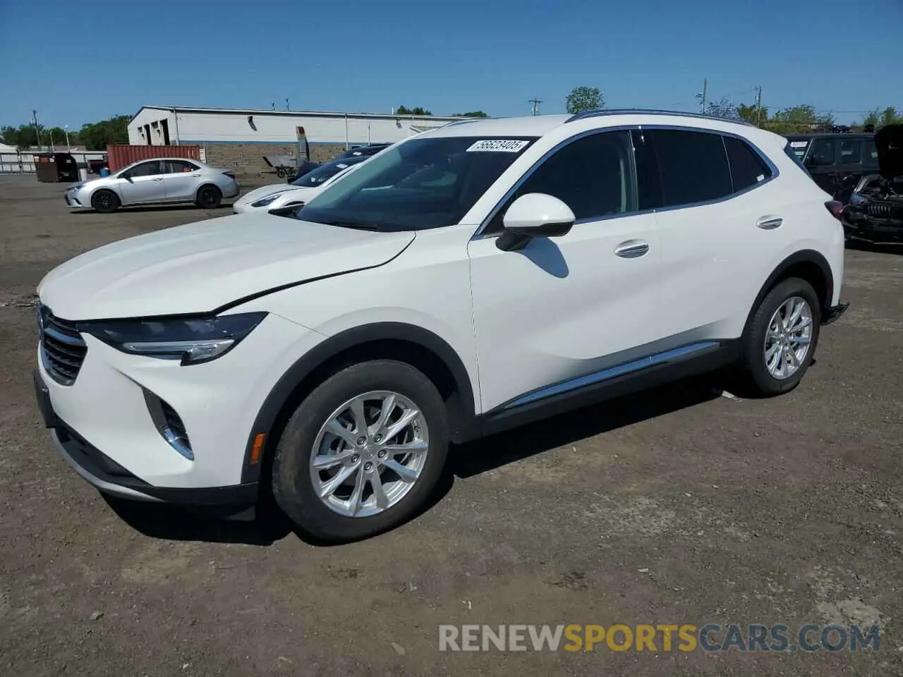 1 Photograph of a damaged car LRBFZMR46MD111808 BUICK ENVISION 2021