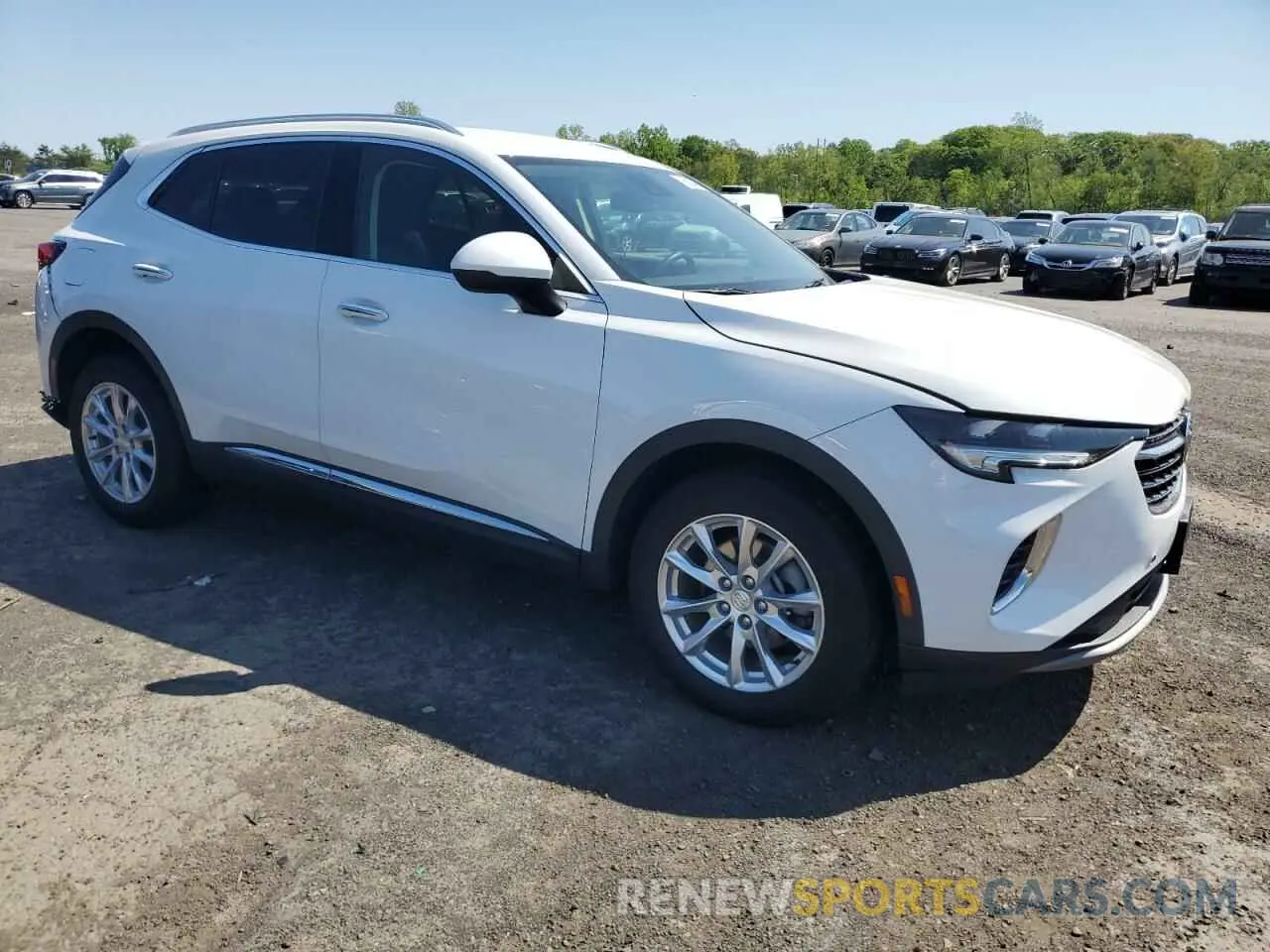 4 Photograph of a damaged car LRBFZMR46MD111808 BUICK ENVISION 2021
