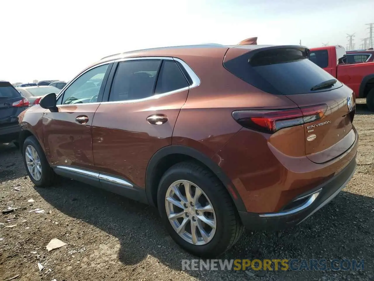 2 Фотография поврежденного автомобиля LRBFZMR47MD086370 BUICK ENVISION 2021