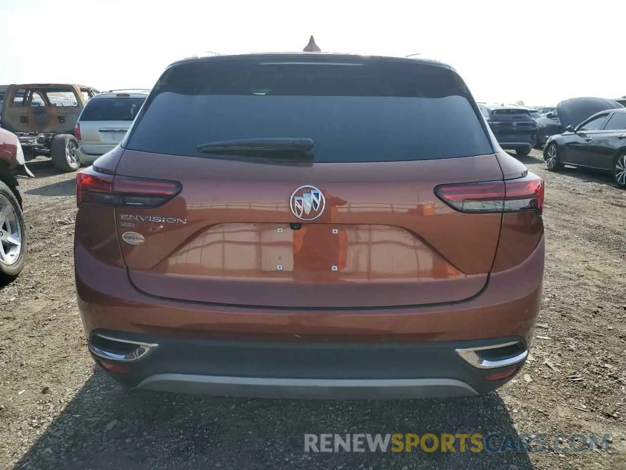 6 Фотография поврежденного автомобиля LRBFZMR47MD086370 BUICK ENVISION 2021