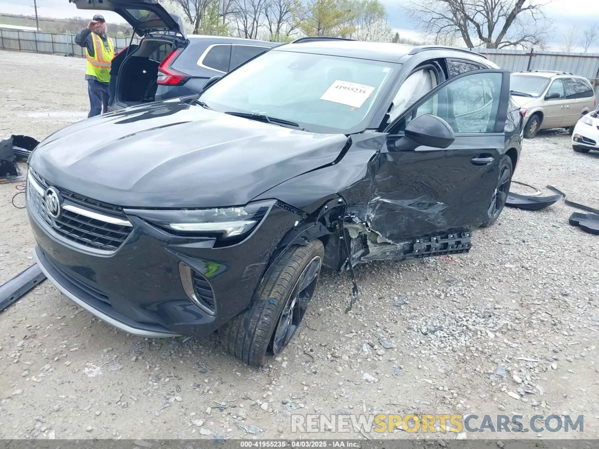 6 Photograph of a damaged car LRBFZMR4XMD194918 BUICK ENVISION 2021