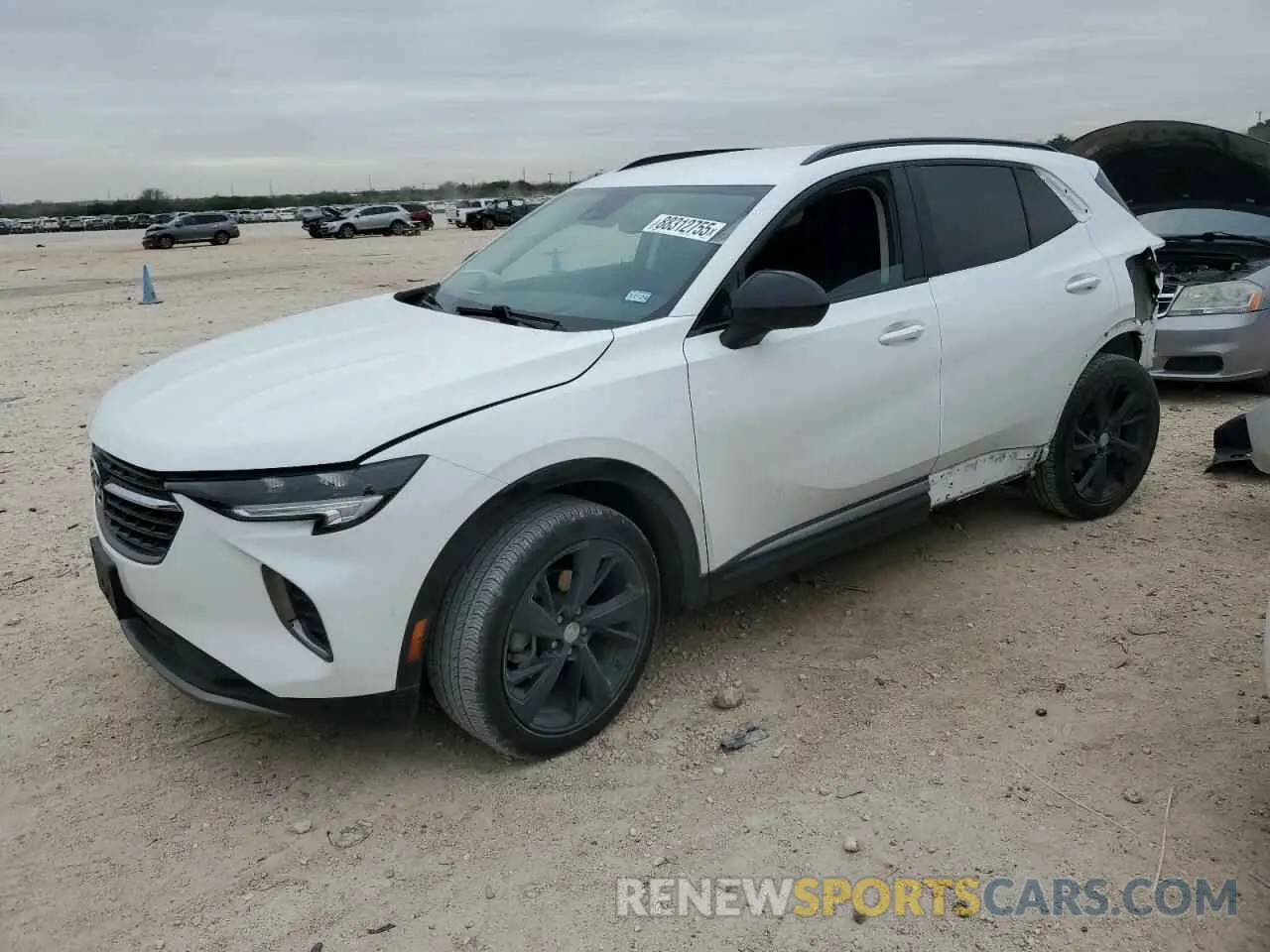 1 Photograph of a damaged car LRBFZNR40MD091061 BUICK ENVISION 2021