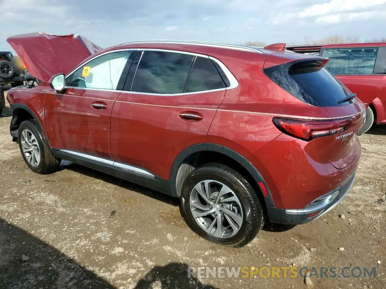 2 Фотография поврежденного автомобиля LRBFZNR40MD098804 BUICK ENVISION 2021
