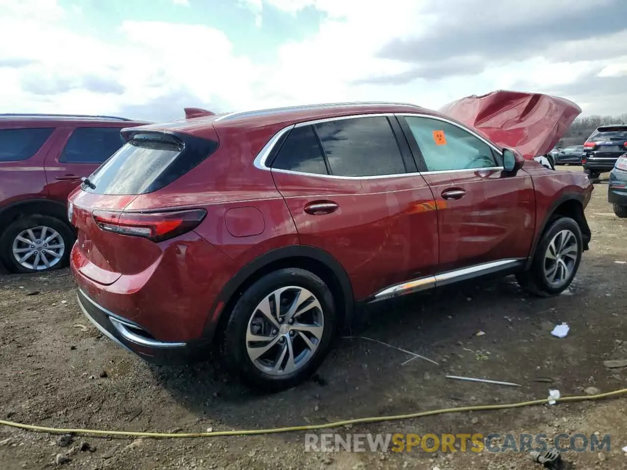 3 Фотография поврежденного автомобиля LRBFZNR40MD098804 BUICK ENVISION 2021