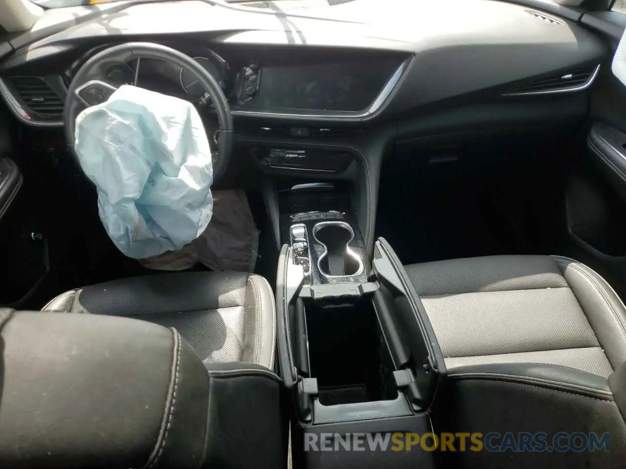 8 Фотография поврежденного автомобиля LRBFZNR40MD098804 BUICK ENVISION 2021