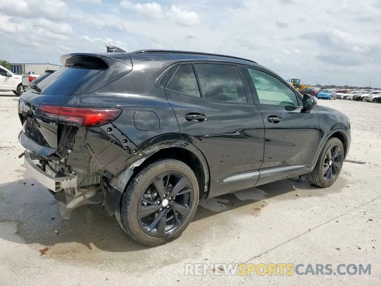 3 Фотография поврежденного автомобиля LRBFZNR40MD137780 BUICK ENVISION 2021