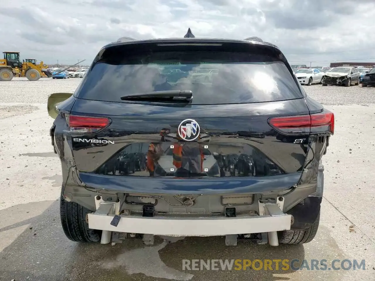 6 Фотография поврежденного автомобиля LRBFZNR40MD137780 BUICK ENVISION 2021