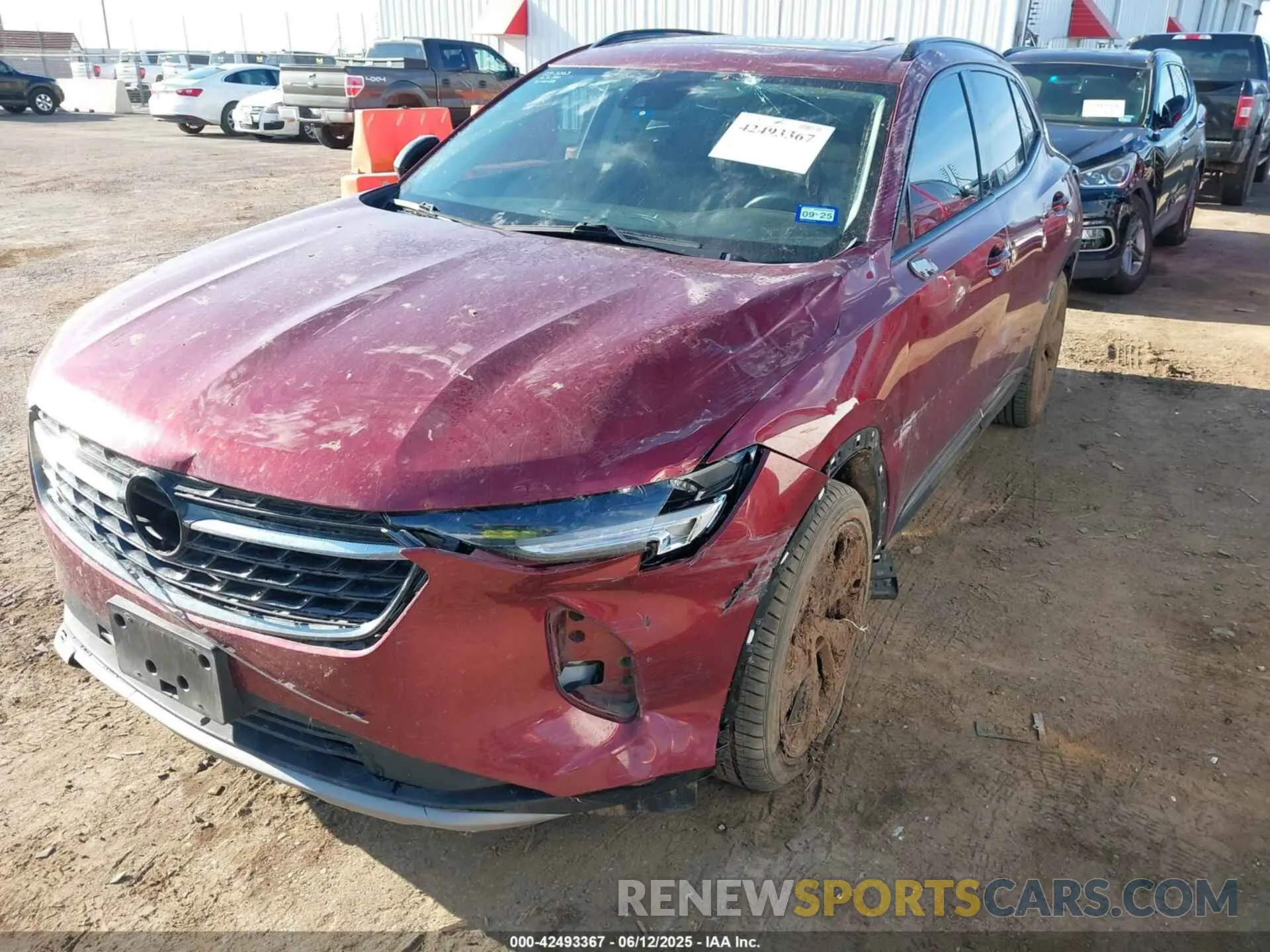 6 Photograph of a damaged car LRBFZNR43MD055865 BUICK ENVISION 2021