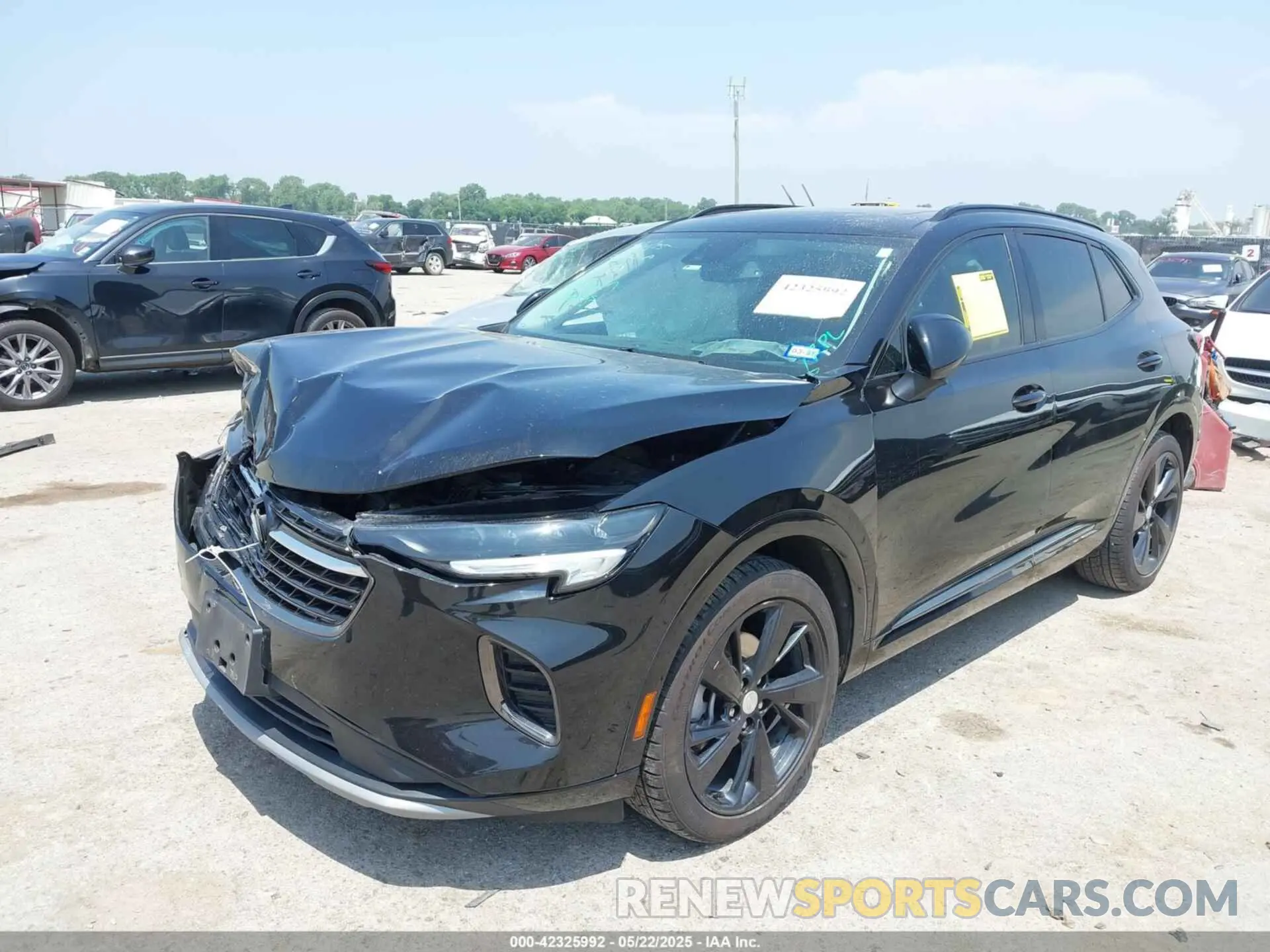 2 Photograph of a damaged car LRBFZNR43MD109987 BUICK ENVISION 2021