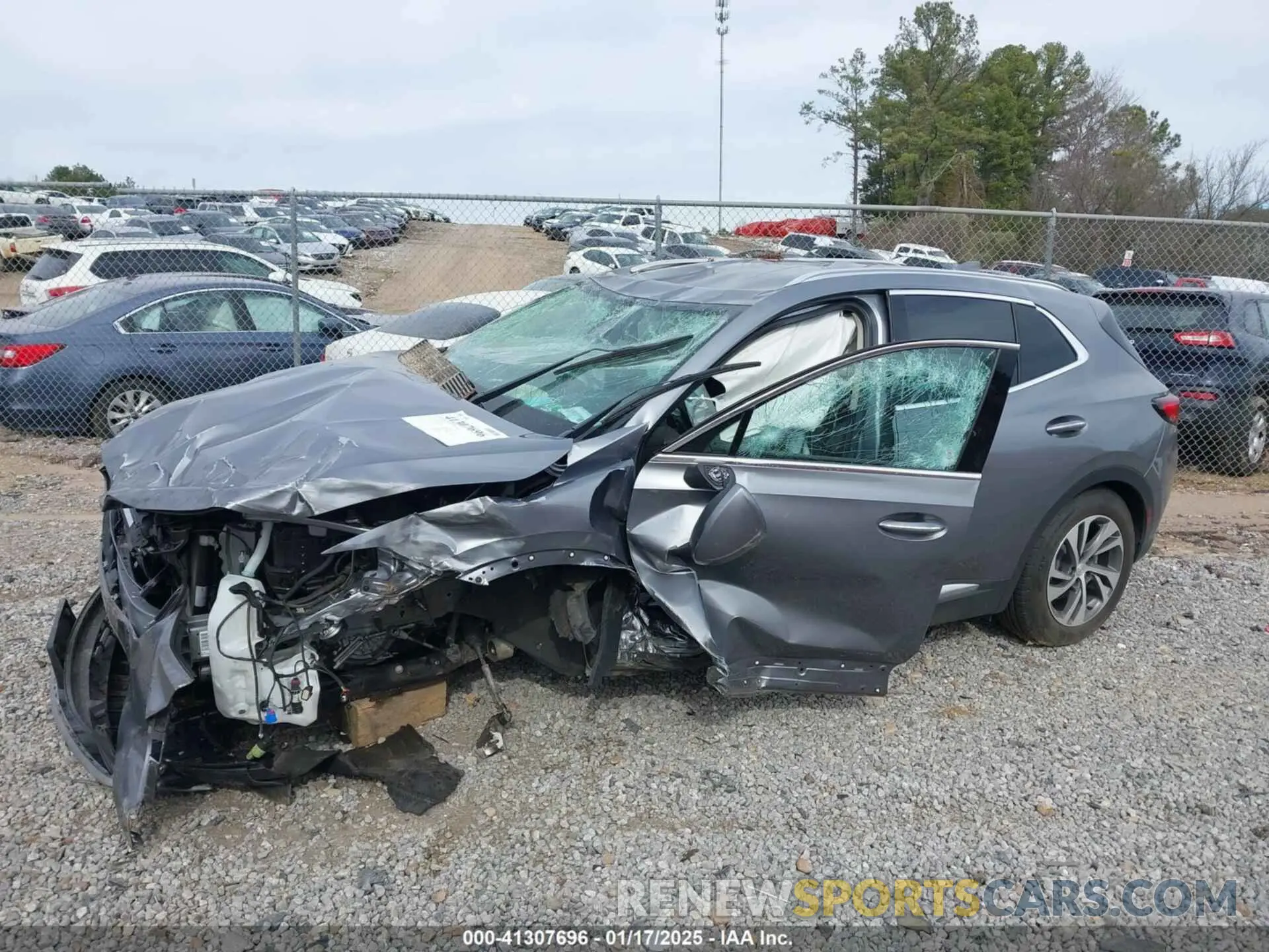 6 Photograph of a damaged car LRBFZNR44MD178087 BUICK ENVISION 2021