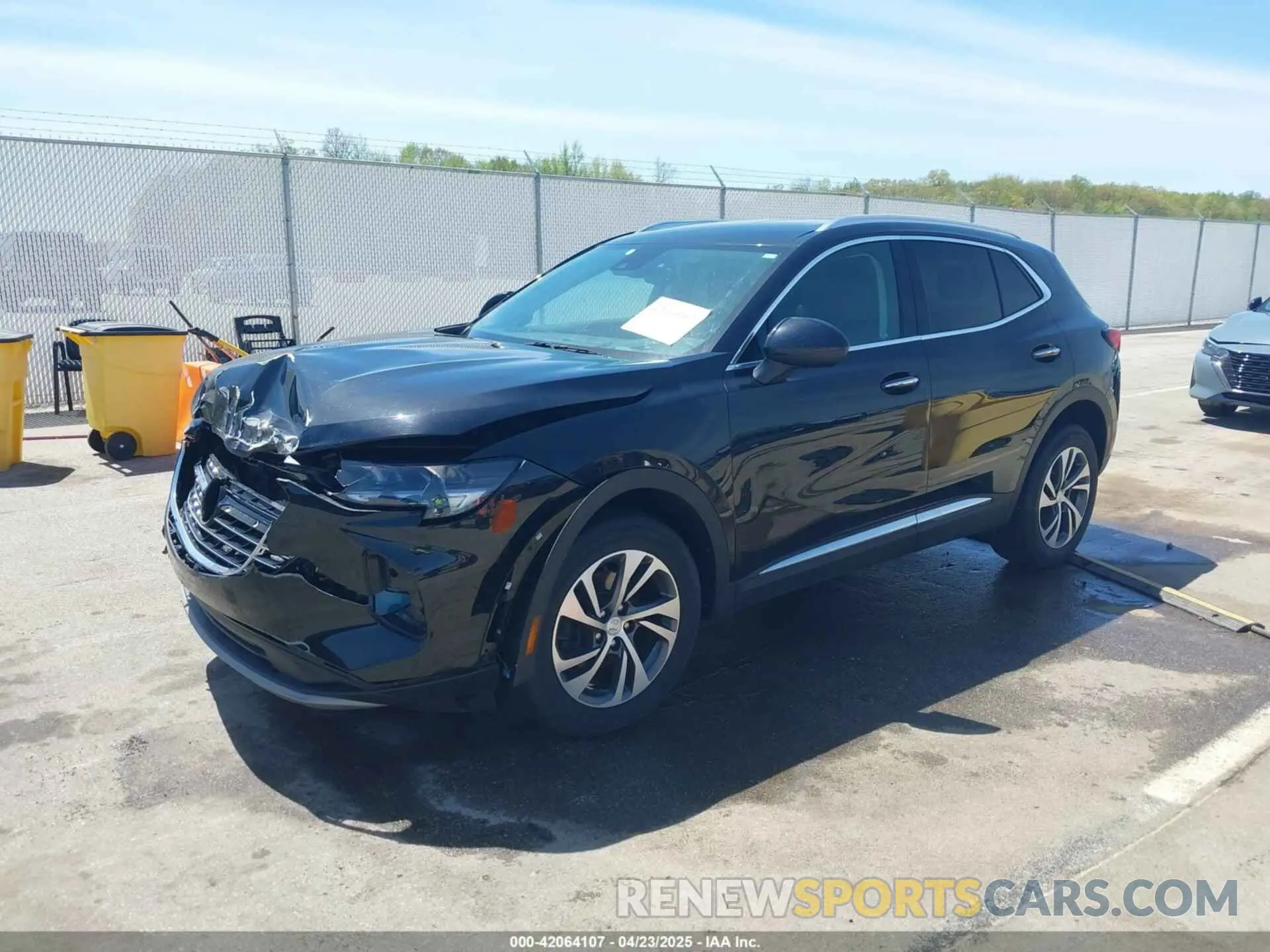 2 Photograph of a damaged car LRBFZNR45MD087197 BUICK ENVISION 2021