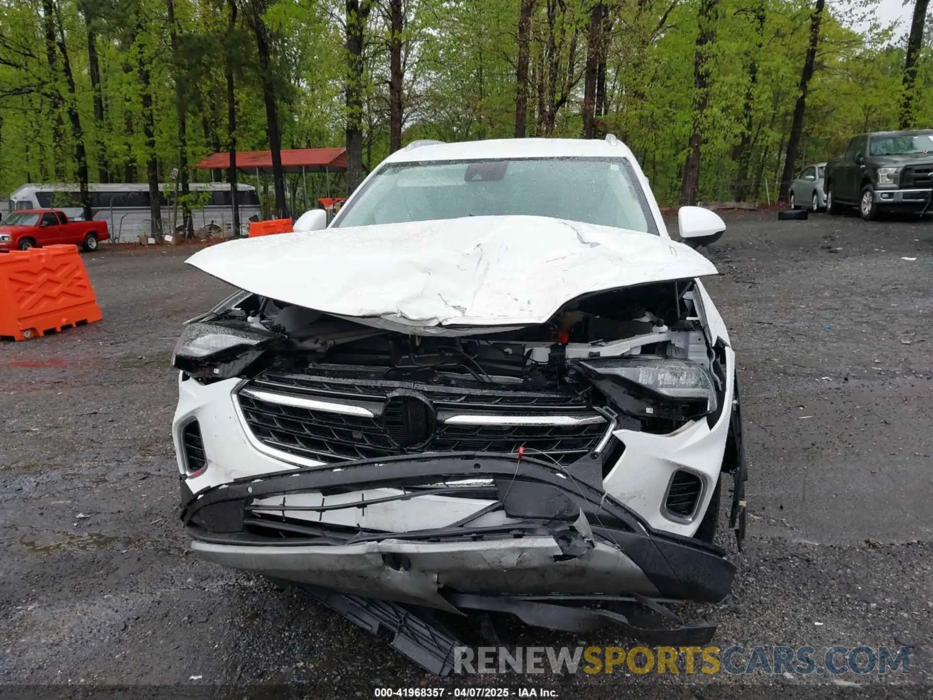 11 Photograph of a damaged car LRBFZNR45MD105813 BUICK ENVISION 2021
