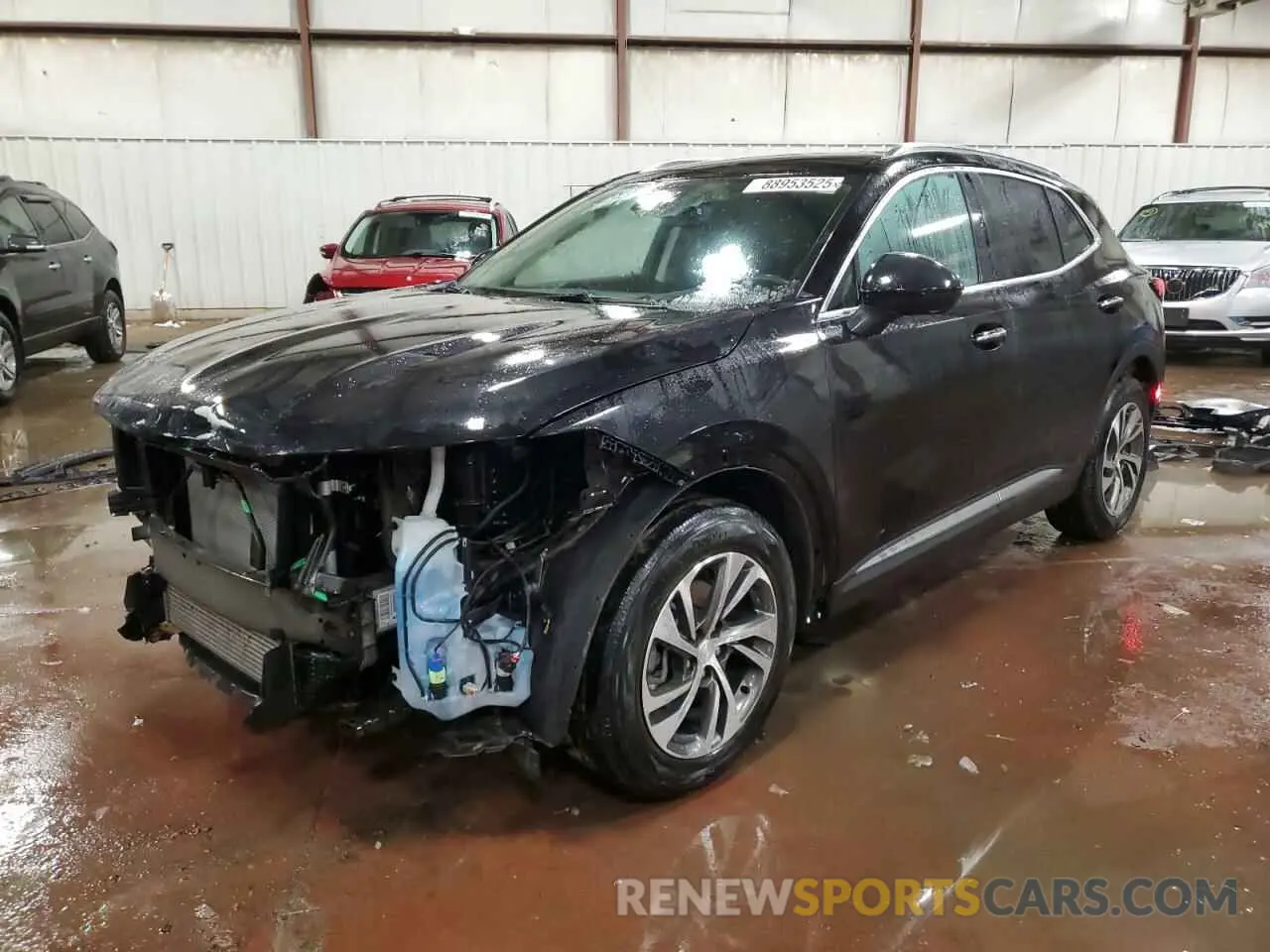 1 Photograph of a damaged car LRBFZNR45MD107979 BUICK ENVISION 2021