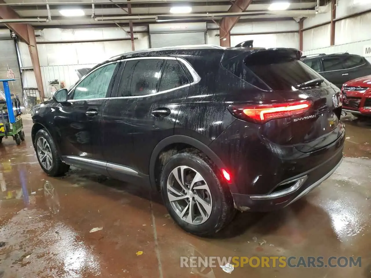2 Фотография поврежденного автомобиля LRBFZNR45MD107979 BUICK ENVISION 2021