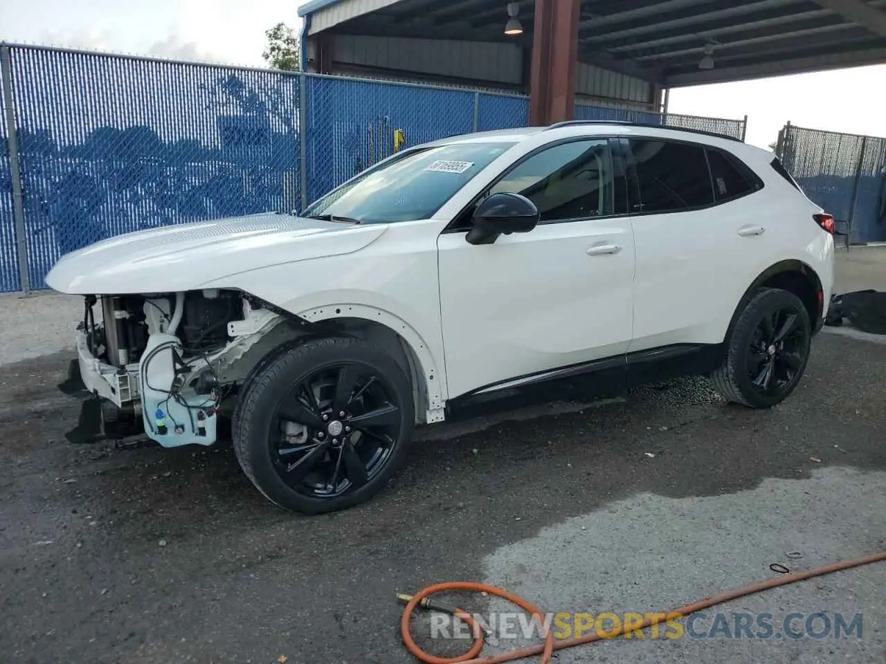 1 Photograph of a damaged car LRBFZNR46MD177720 BUICK ENVISION 2021