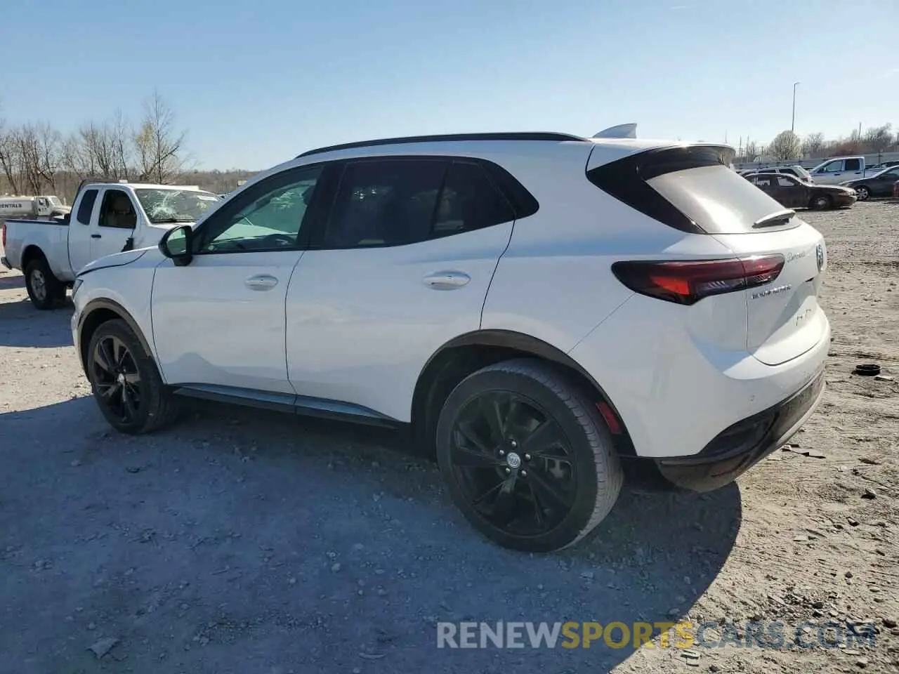 2 Photograph of a damaged car LRBFZNR48MD103151 BUICK ENVISION 2021