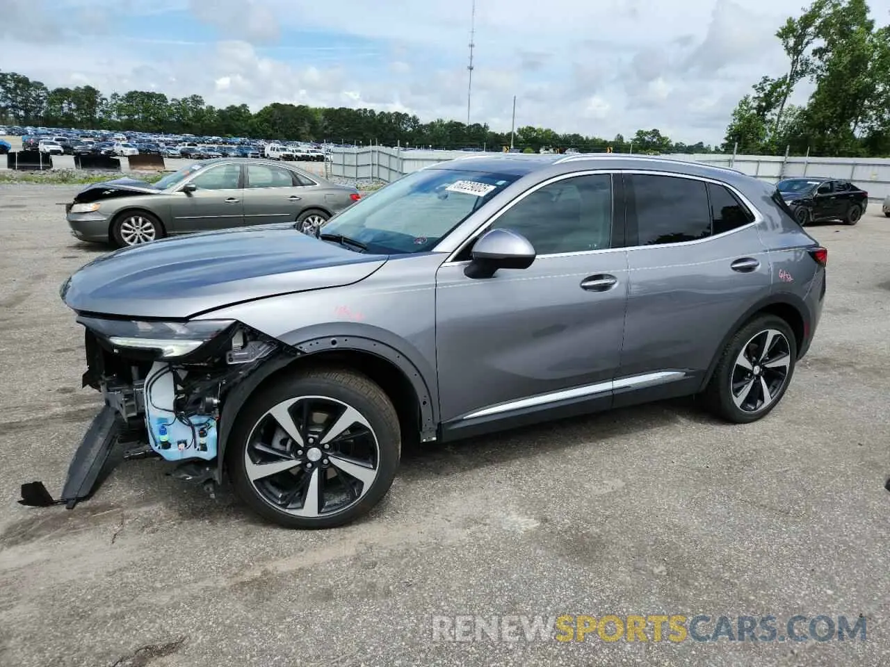 1 Фотография поврежденного автомобиля LRBFZNR48MD112707 BUICK ENVISION 2021