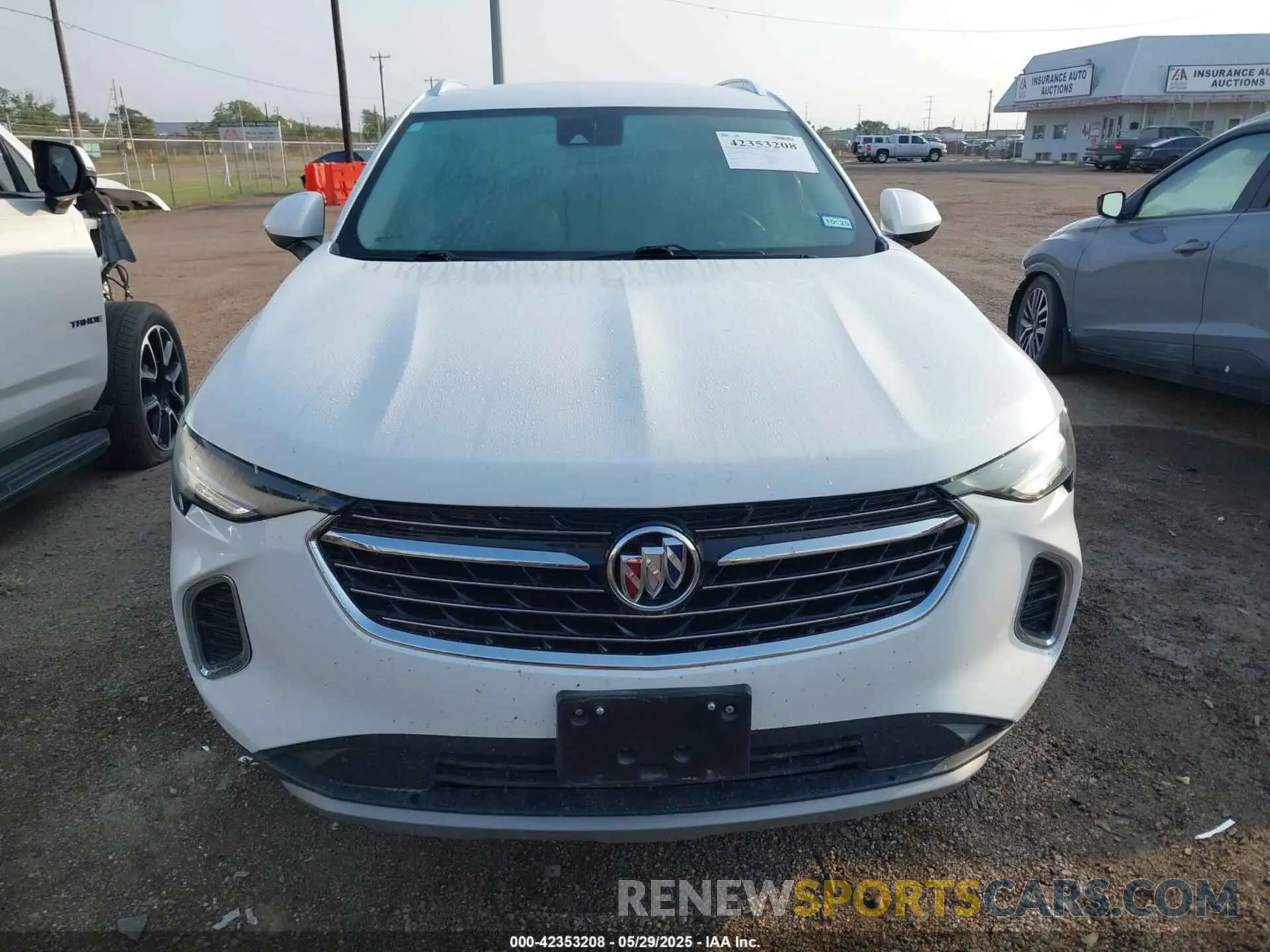 6 Фотография поврежденного автомобиля LRBFZNR48MD131600 BUICK ENVISION 2021