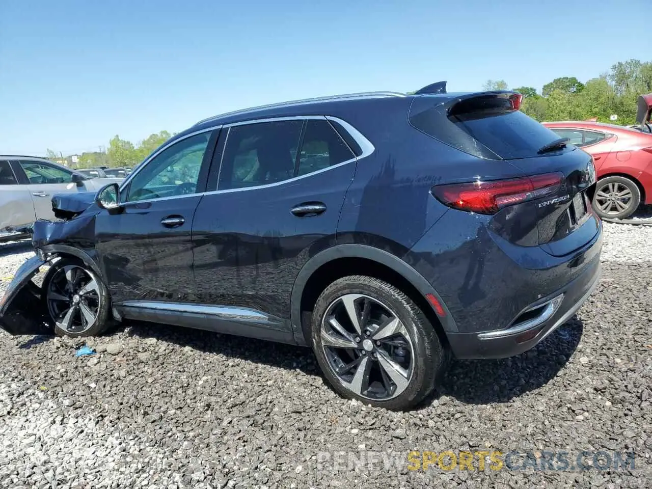 2 Photograph of a damaged car LRBFZNR4XMD167014 BUICK ENVISION 2021