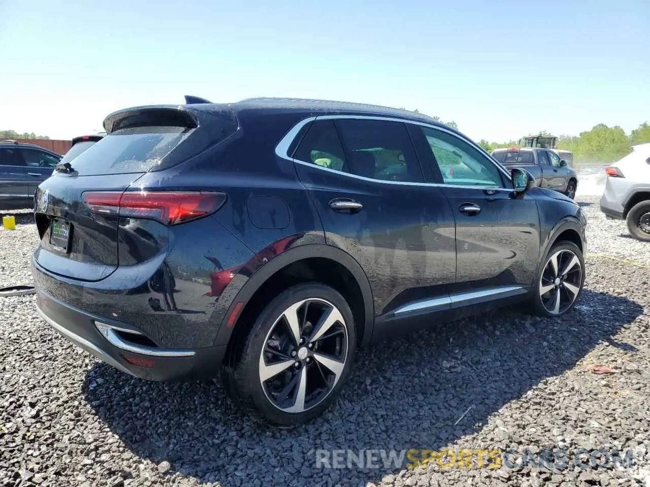 3 Photograph of a damaged car LRBFZNR4XMD167014 BUICK ENVISION 2021