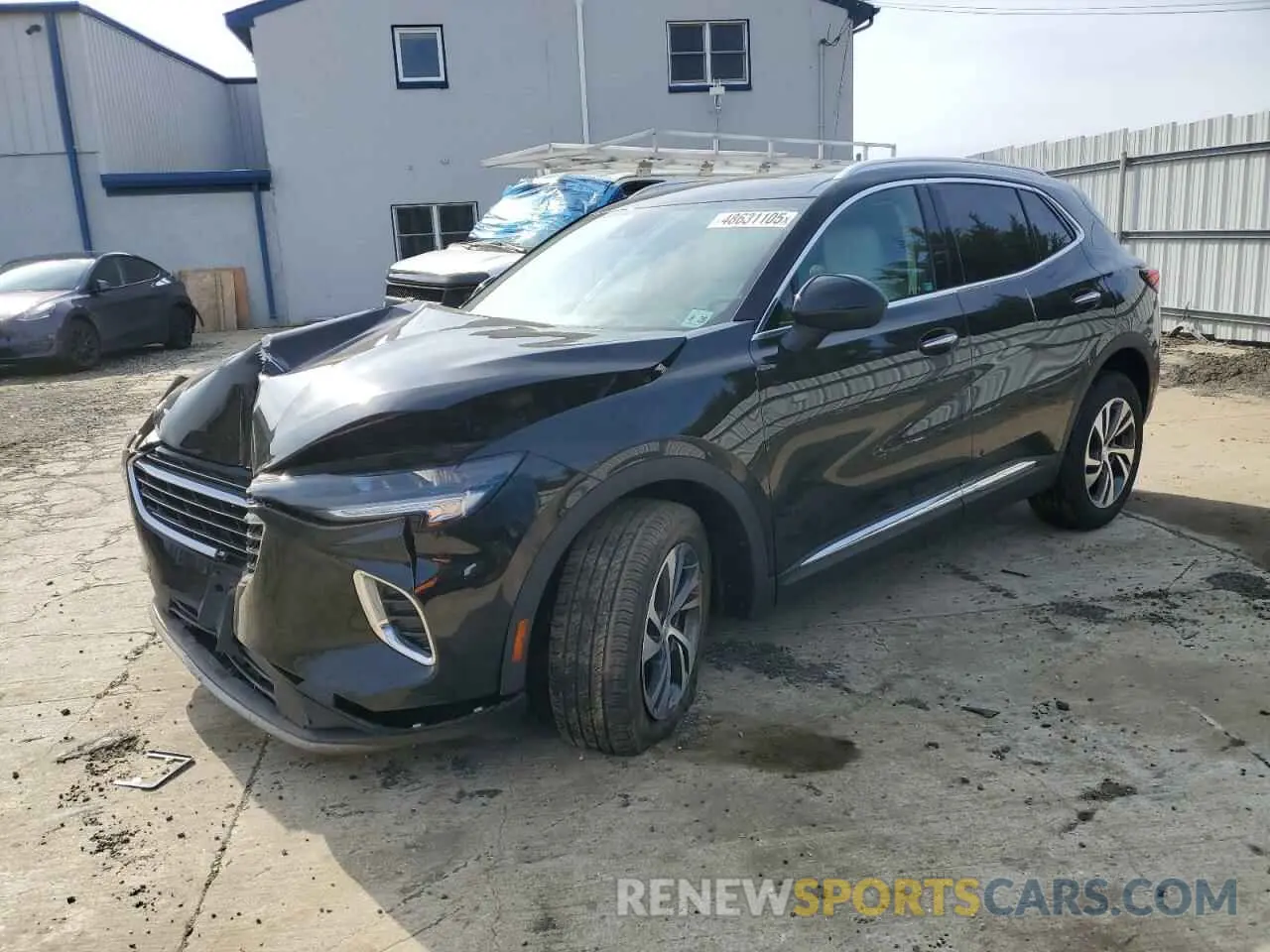 1 Фотография поврежденного автомобиля LRBFZPR41MD112897 BUICK ENVISION 2021