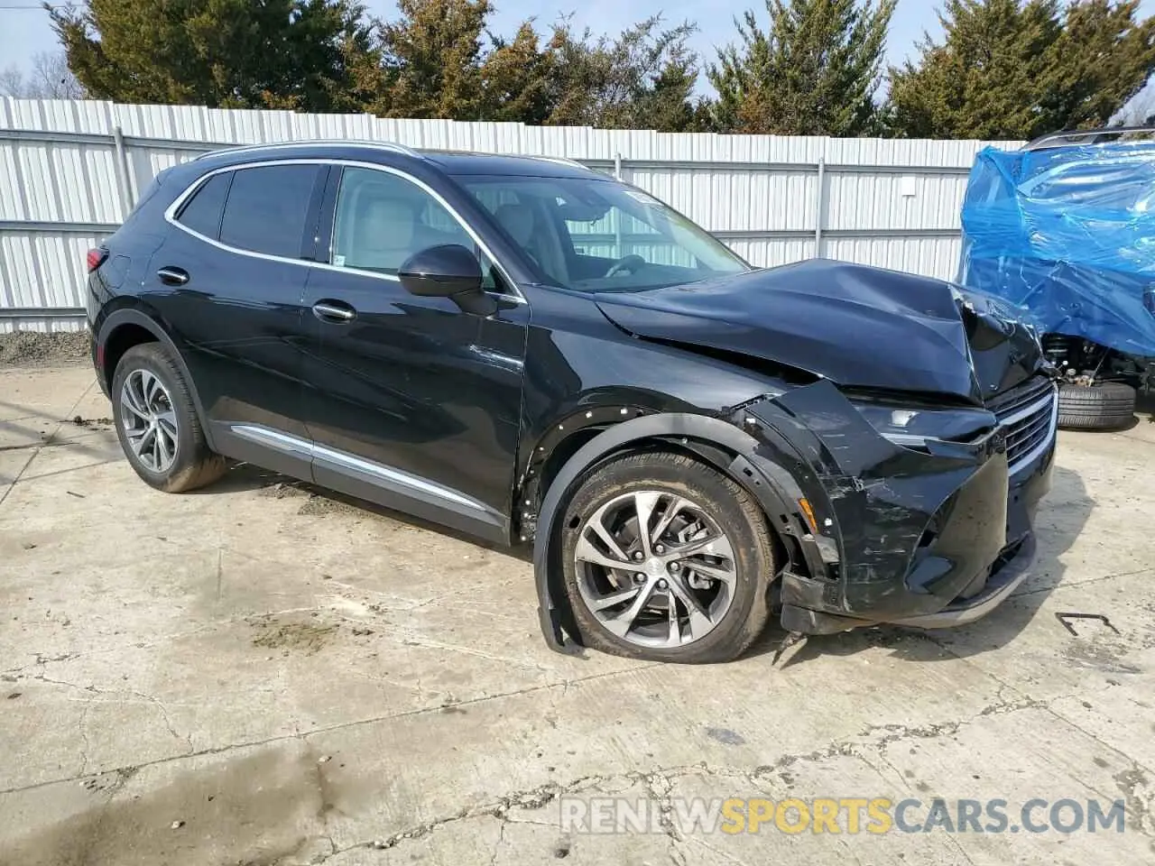 4 Фотография поврежденного автомобиля LRBFZPR41MD112897 BUICK ENVISION 2021