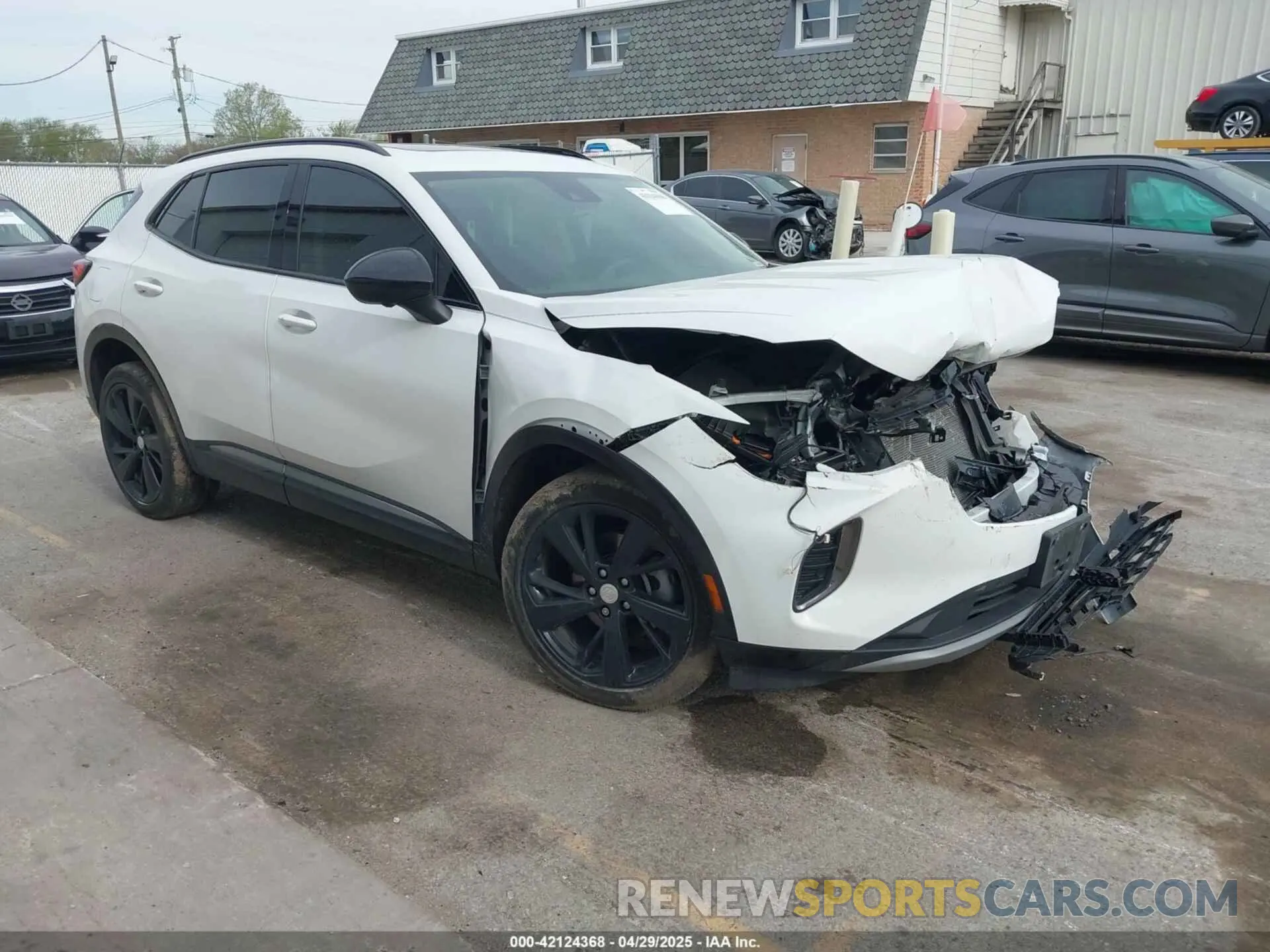 1 Photograph of a damaged car LRBFZPR42MD136867 BUICK ENVISION 2021