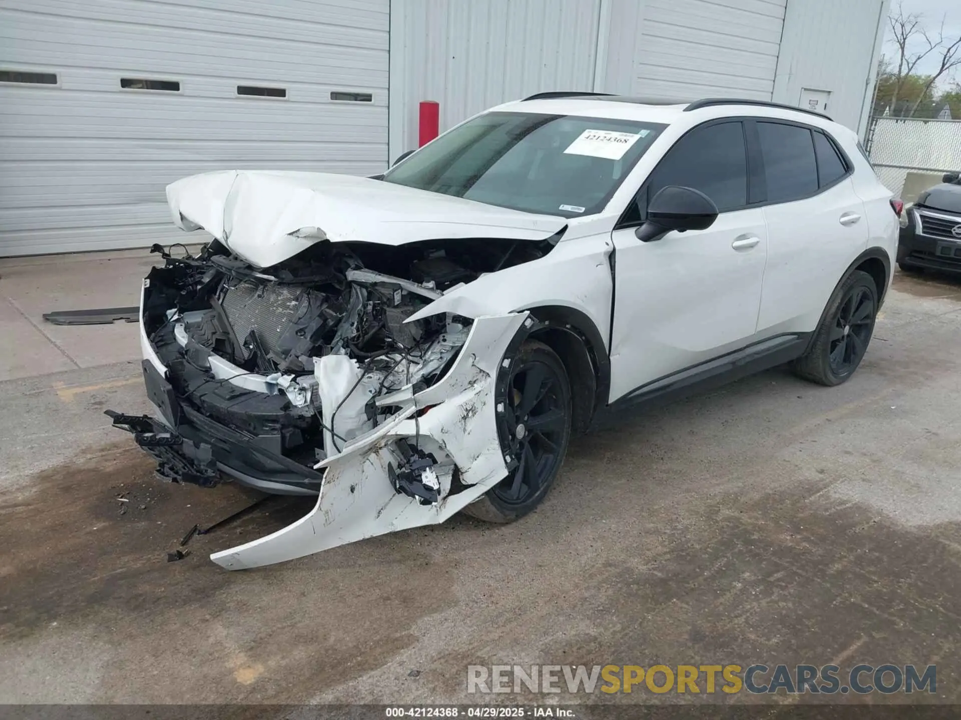 2 Photograph of a damaged car LRBFZPR42MD136867 BUICK ENVISION 2021