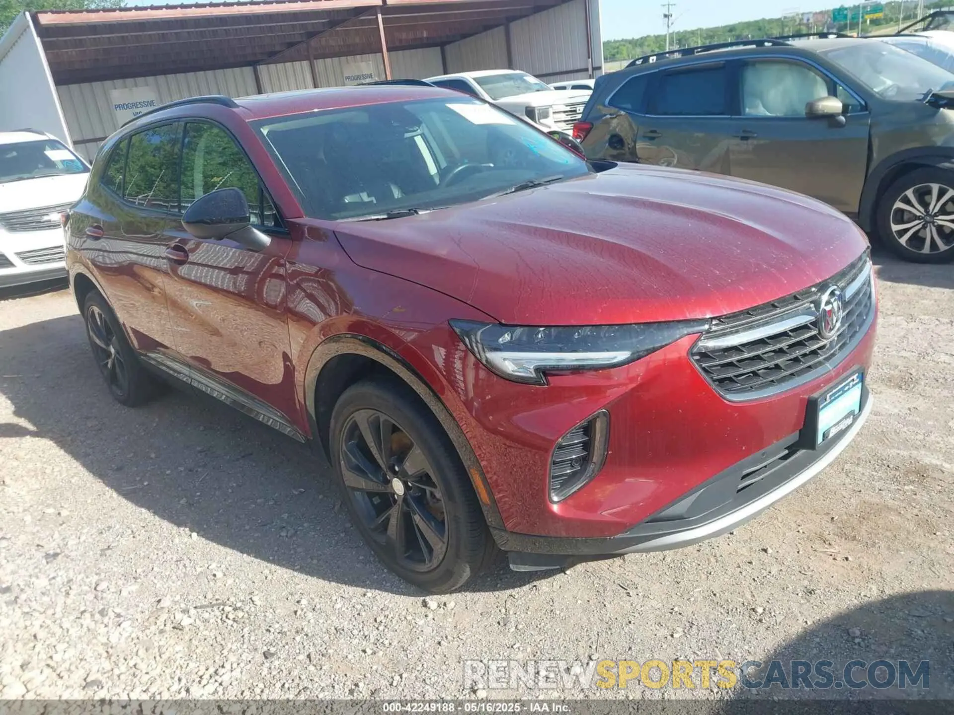 1 Фотография поврежденного автомобиля LRBFZPR46MD123149 BUICK ENVISION 2021