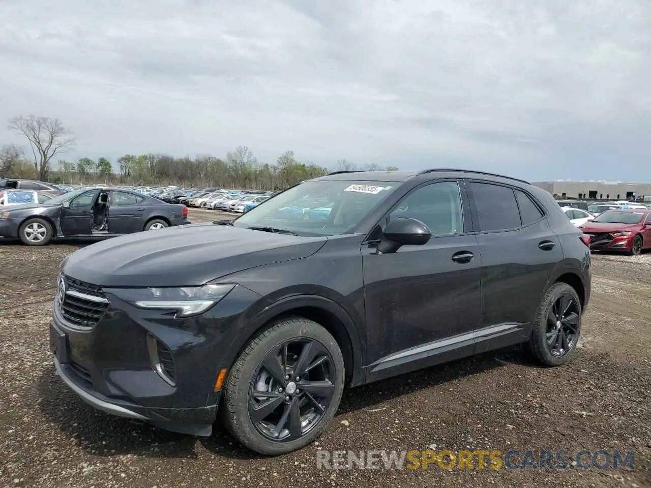1 Photograph of a damaged car LRBFZPR48MD104067 BUICK ENVISION 2021