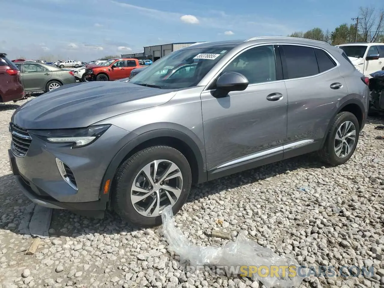 1 Photograph of a damaged car LRBFZPR48MD121564 BUICK ENVISION 2021
