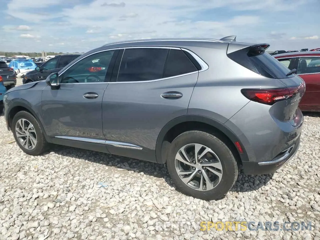 2 Photograph of a damaged car LRBFZPR48MD121564 BUICK ENVISION 2021