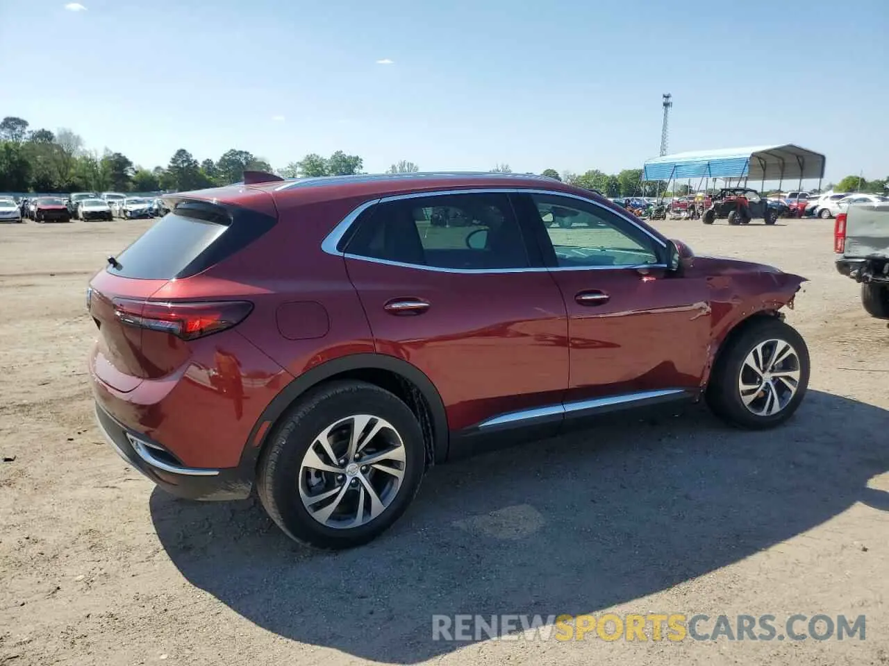 3 Photograph of a damaged car LRBFZPR48MD125890 BUICK ENVISION 2021