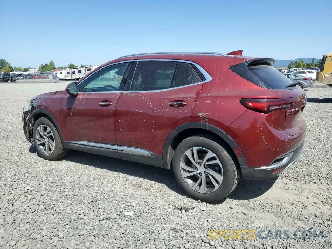 2 Фотография поврежденного автомобиля LRBFZPR49MD179540 BUICK ENVISION 2021