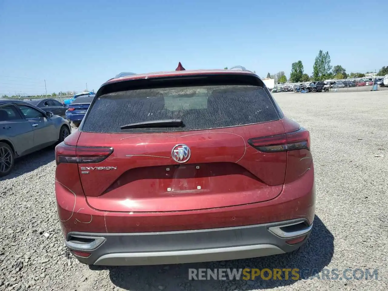 6 Фотография поврежденного автомобиля LRBFZPR49MD179540 BUICK ENVISION 2021