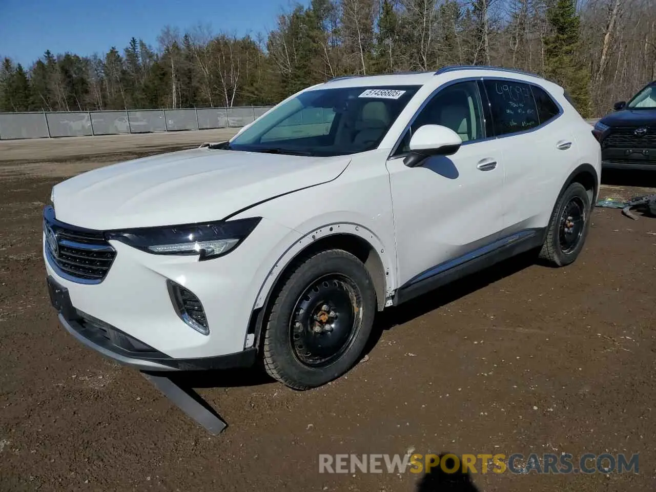 1 Фотография поврежденного автомобиля LRBFZPR4XMD136647 BUICK ENVISION 2021