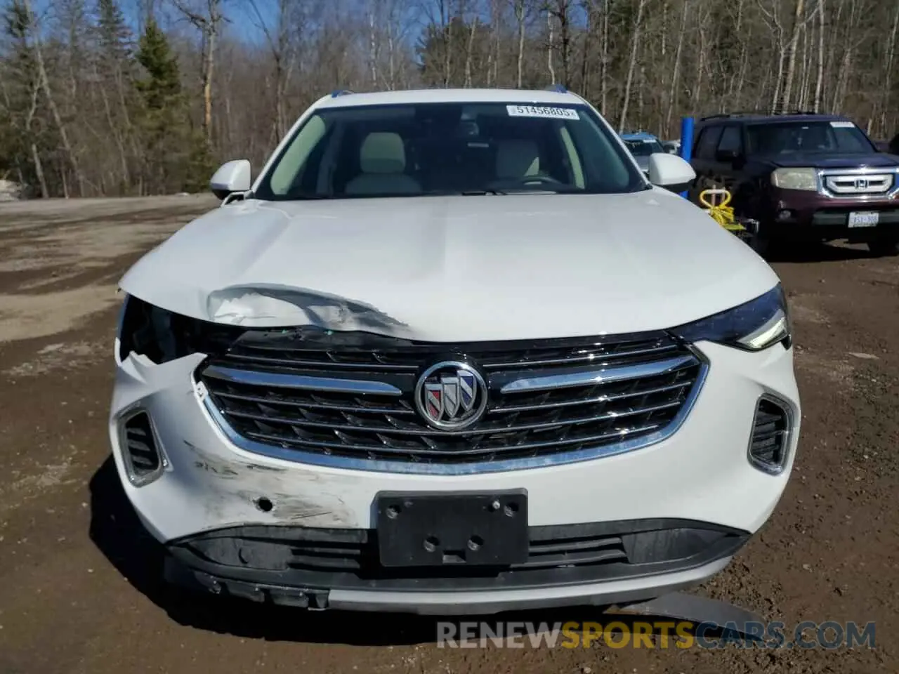 5 Фотография поврежденного автомобиля LRBFZPR4XMD136647 BUICK ENVISION 2021